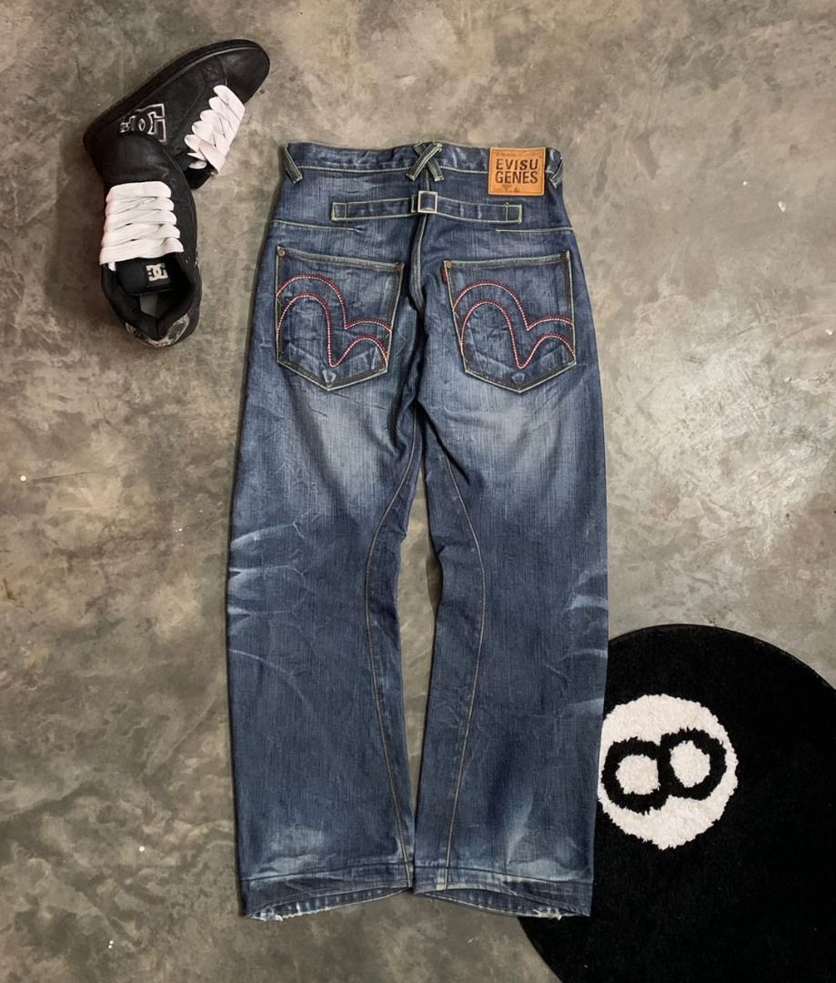 Evisu Bondage Jeans ( jnco / southpole / fubu / ecko / daincock 