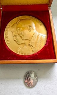Ferdinand & Imelda Marcos Commemorative Medal