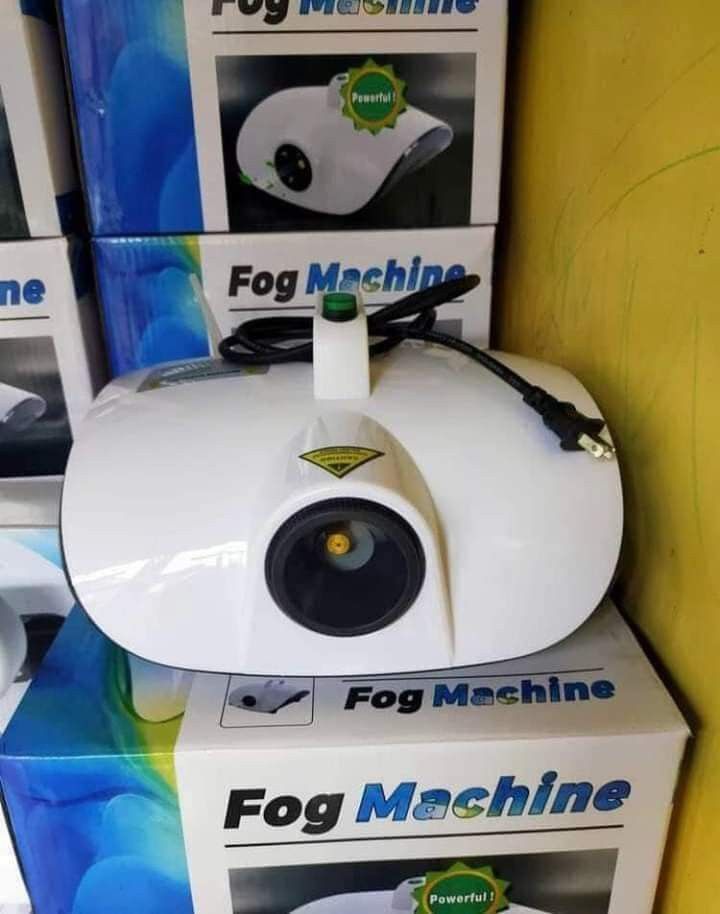 Fog Machine (Category: Looking For) located in Manila. Submitted by redonlineshop (Listing ID 1311029260, Image 2). Description: FOG MACHINE with 100ml solution ₱1,250 Solution 2L ₱550 ON HAND BRAND NEW Accept Gcash payment/COD Same day delivery + Delivery Fee PM for orders and inquiries.