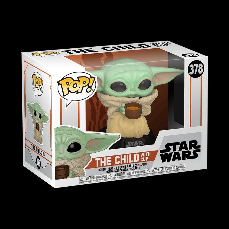 Funko Pop! Star Wars: The Mandalorian - The Child With Cup (Grogu), Hobbies  & Toys, Collectibles & Memorabilia, Fan Merchandise on Carousell
