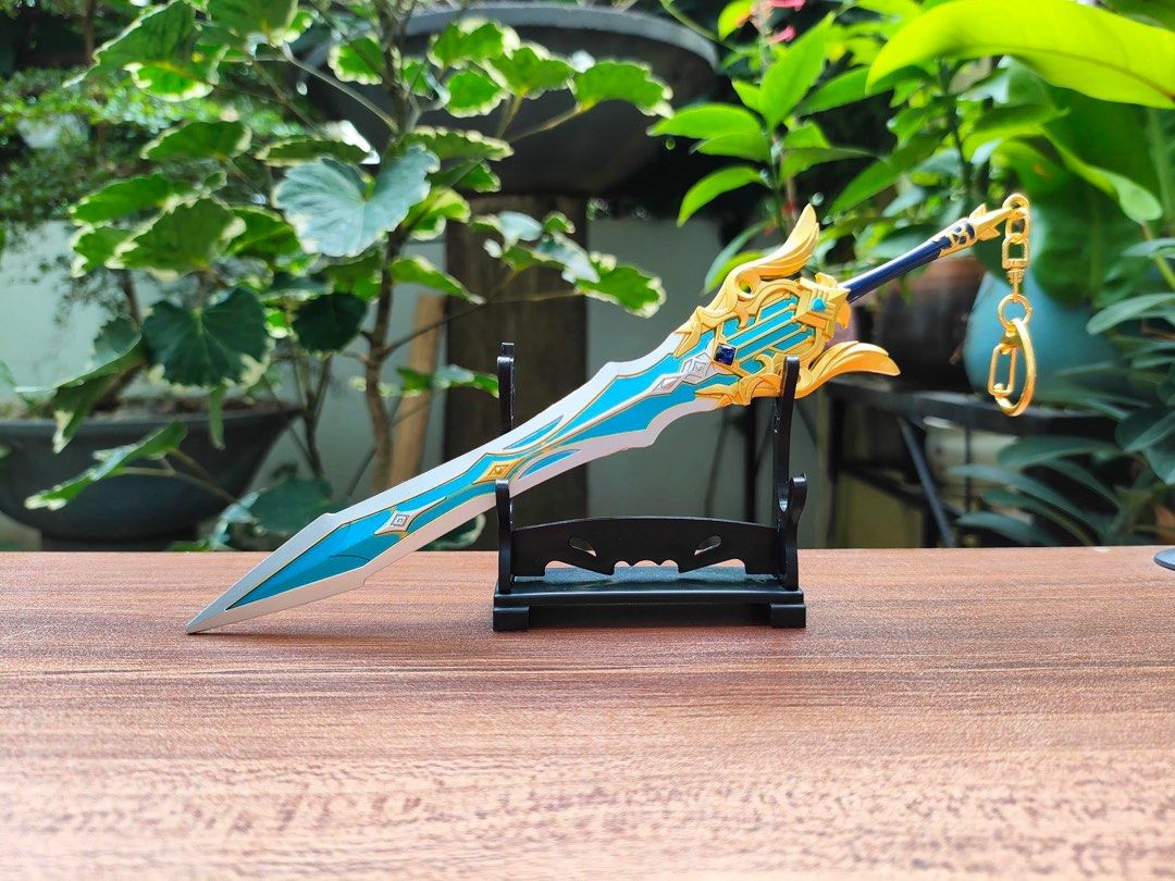 Genshin Weapons and Genshin Vision (Category: In-Game Products) located in Manila. Submitted by ellesangels (Listing ID 1311156949, Image 3). Description: : ¨·.·¨ : ‌ ` ·. WTS LFB UFS ‼️. . . Genshin Weapons Clearance Sale! ⭐️ mop: GCash ⭐️ Can Negotiate if getting 3 or more ⭐️ loc: QC, jnt, lbc, lalamove Crimson Hat (7 in stock) 🛒 145 Yaksha Mask (1 in stock) 🛒 150 Song Of Broken Pines (7 in stock) 🛒 160 Wolf’s Gravestone (14 in stock) 🛒 160
