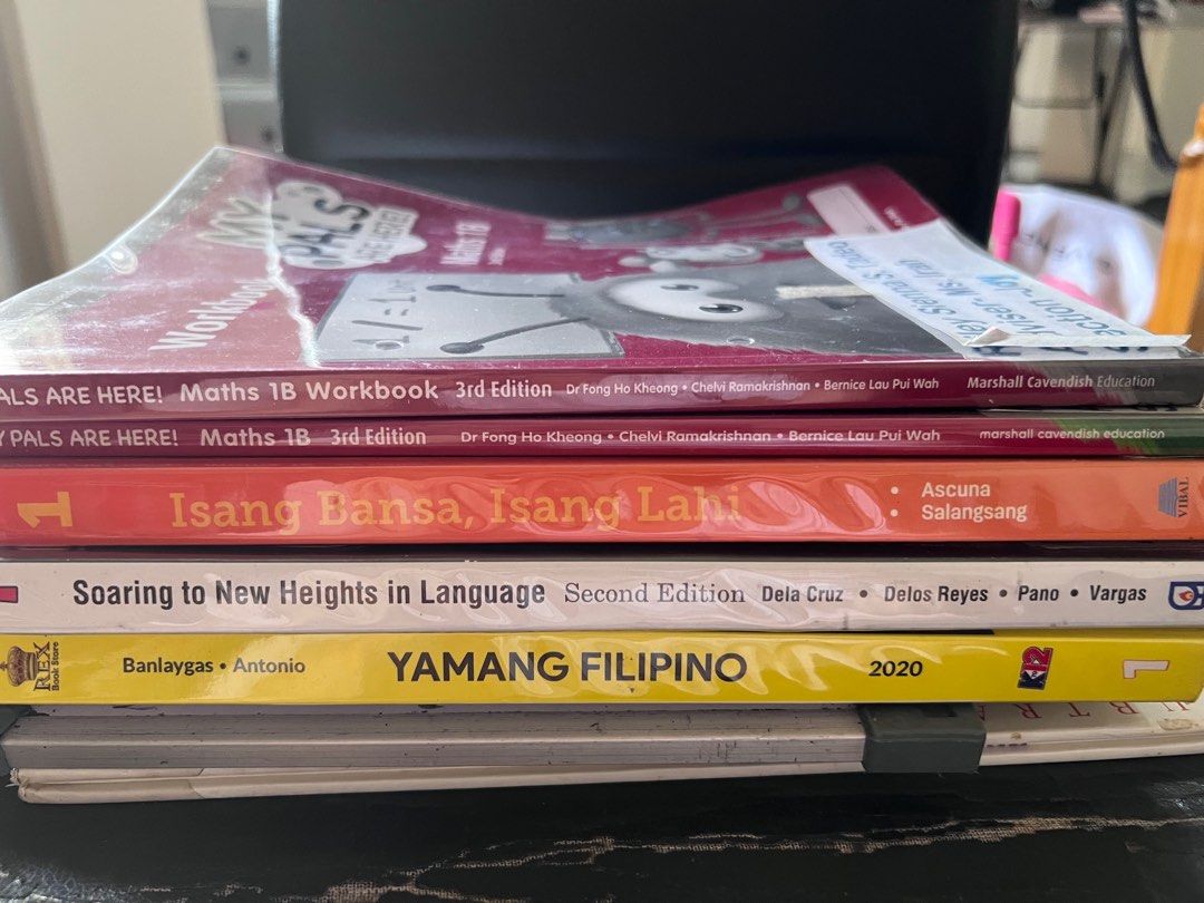 Grade 1 books (Category: Children's Books) located in Cainta. Submitted by mc_chic (Listing ID 1311127358, Image 2). Description: All books are available and in good condition. Some with writing but only with pencil. Please message for the price. All books are covered .