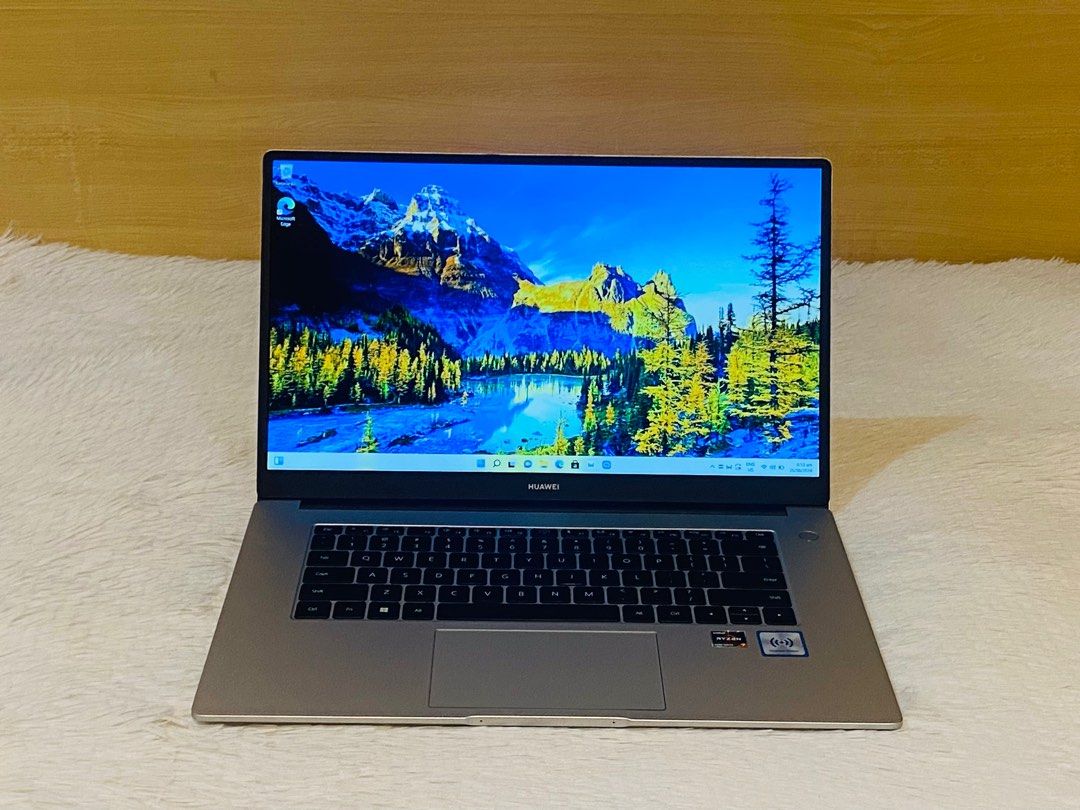 HUAWEI D15 RYZEN 7 8GB RAM 512 SSD (Category: Laptops & Notebooks) located in San Juan City. Submitted by Karl_Mathew (Listing ID 1311073936, Image 1). Description: HUAWEI D15 RYZEN 7 8GB RAM 512 SSD Processor: AMD Ryzen 7 5700U (16 CPUs) 1.8GHz Memory: 8GB RAM Storage: 512 SSD Storage AMD Radeon Graphics 1920 x 1080 (32 bit) (60Hz) ⛔️Package includes: • unit itself • charger ▪︎ Good Condition ▪︎ Test To Sawa ▪︎ Good Condition ▪︎ 100% Smoothness 
