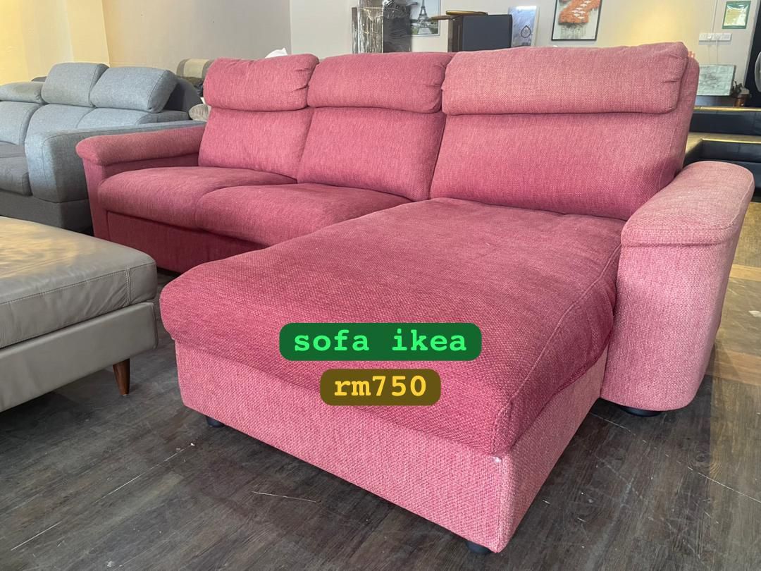 Ikea Lshape storage sofa ( batu pahat, Furniture & Home Living