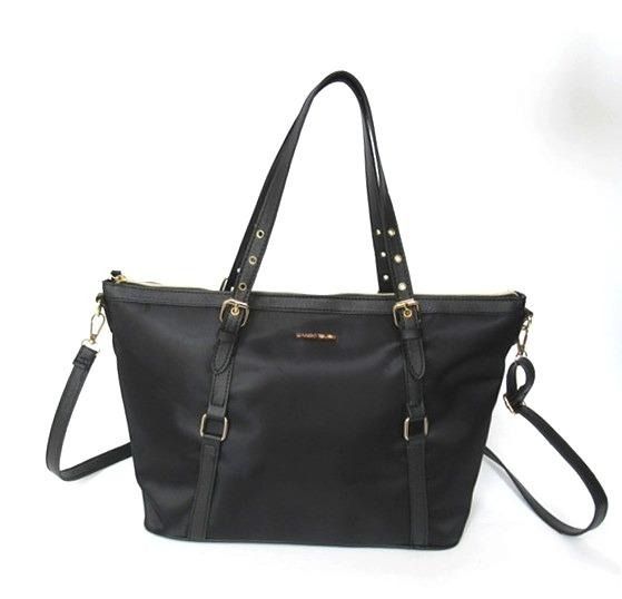 Instock MANGO TOUCH Black Red Nylon Shoulder Shopper Tote Bag ASC3152 FREE Delivery Women s Fashion Bags Wallets Tote Bags on Carousell
