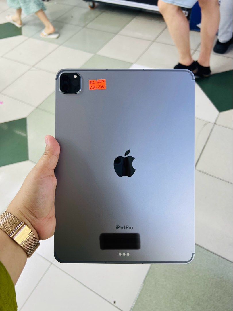 Ipad Pro 2022 5G 256gb M2 11inch (Category: iPad) located in San Juan City. Submitted by javedsgadgetshop (Listing ID 1311145576, Image 1). Description: OPEN FOR INSTALLMENT VIA CREDIT CARD/GGIVES/SPAY/BILLEASE & SWAP/TRADE-IN! WE BUY AND SELL ( ANYKINDS OF UNIT BINIBILI PO NAMIN)! PTPA : Padelete po f bawal Read ❗️Onhand ‼️ Ipad Pro M2 11' •256gb •NTC Variant •Good batt health •Factory Unlock •95% Smoothness •No hidden issue | No Repaired •100% 