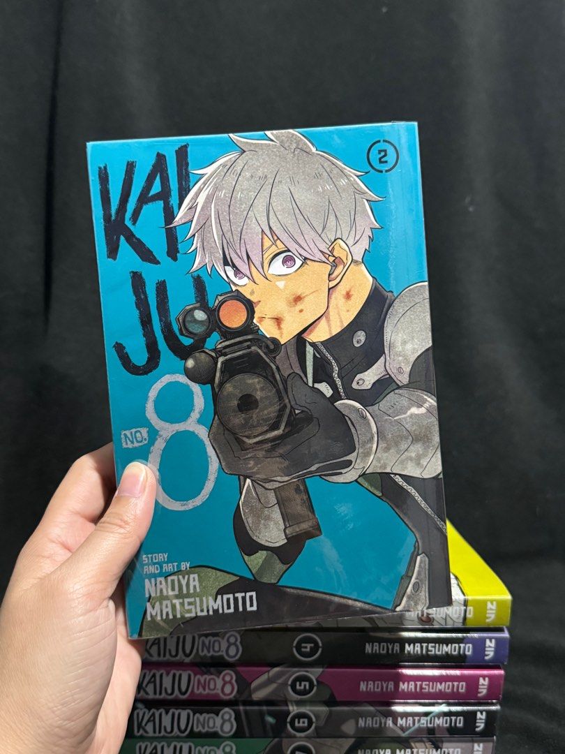 KAIJU NO. 8 Volume 1&2 (Category: Comics & Manga) located in Pasig City. Submitted by miyeng1224 (Listing ID 1309991407, Image 2). Description: 💯 bought from Fullybooked Volume 1&2 only Read it without folding the pages. (Will send photos for proof for sure buyer only) Good as New. Delivery Fee c/o buyer. Fixed price. RTS: NEED MONEY for Personal.