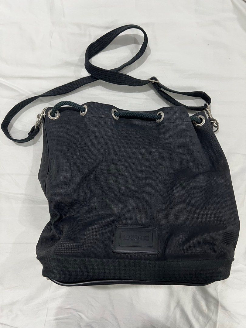 Lacoste Women Shoulder Bag (Category: Shoulder Bags) located in Paranaque City. Submitted by justisean (Listing ID 1311101076, Image 2). Description: Lacoste Women Shoulder Bag Color: Black 100% Authentic Negotiable.