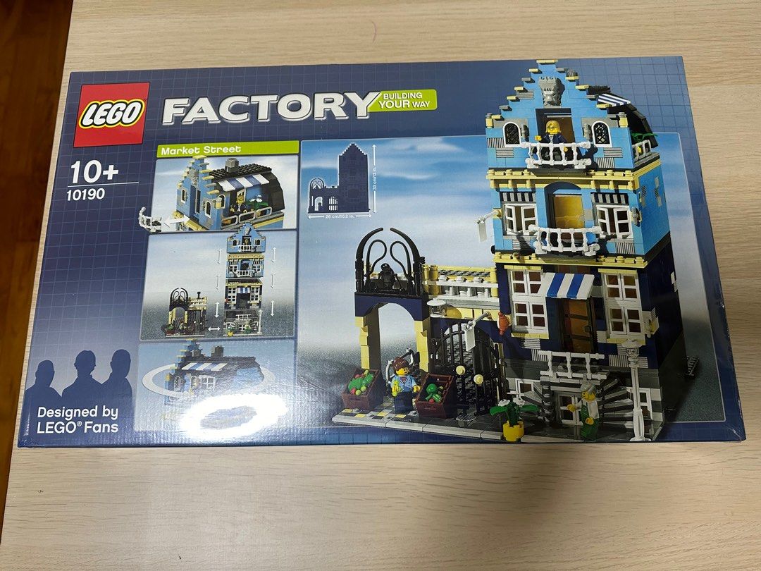 10190 Lego Creator Market Street Lego Modular Buildings Lego