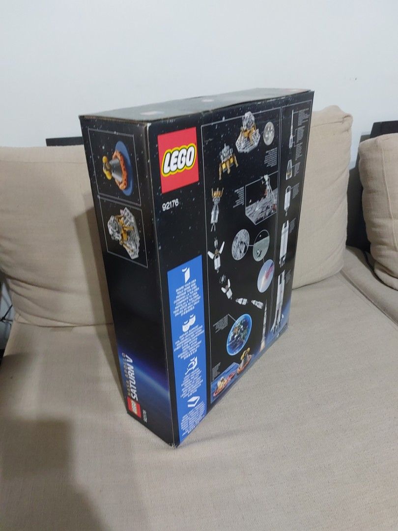 Lego NASA Apollo Saturn V 92176 (Category: Lego & Building Sets) located in Paranaque City. Submitted by bic_350 (Listing ID 1311119271, Image 3). Description: brand new , sealed house pick up, or lalamove/shipping shouldered by buyer.