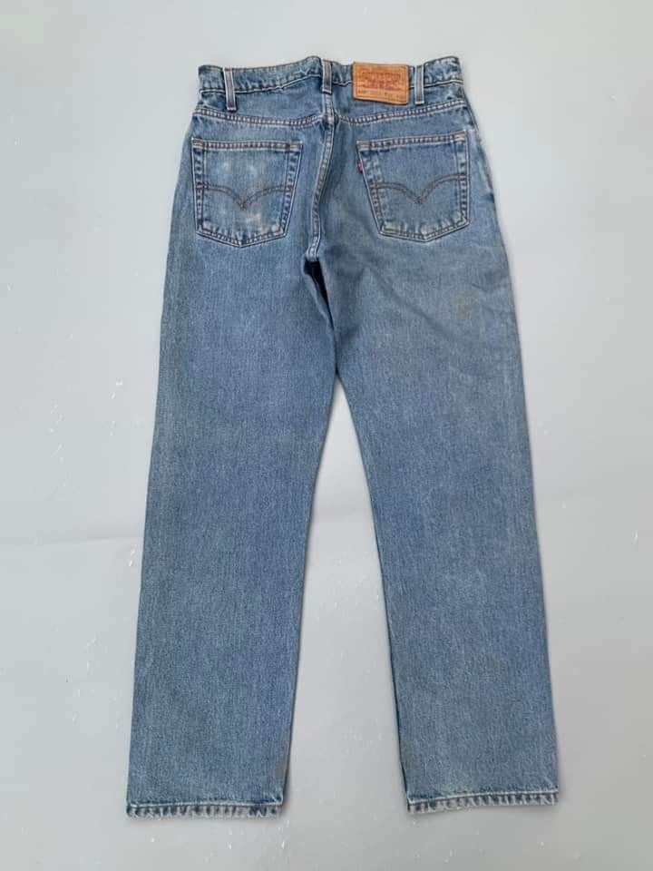Levis 505 red tab jeans best sale