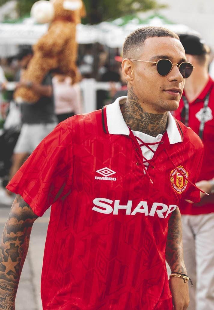 Manchester united 1990 jersey store