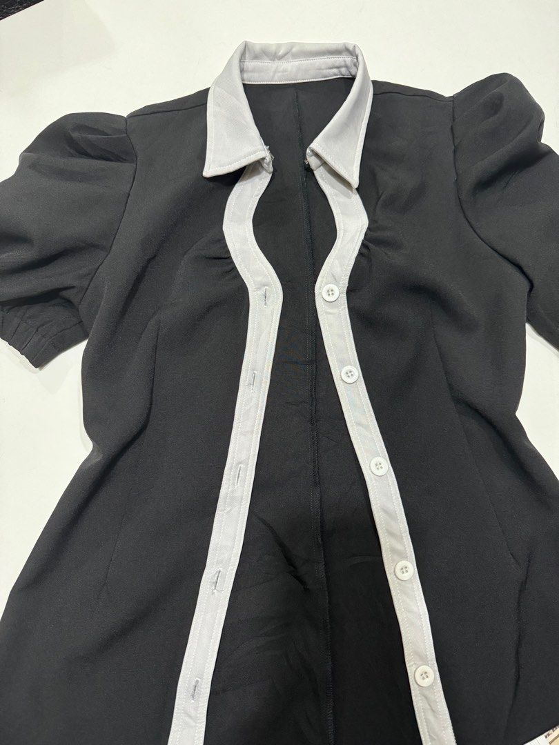 Medium size semi formal black dress (Category: Dresses) located in Mandaluyong City. Submitted by cattegorri (Listing ID 1311152782, Image 2). Description: Very nice Good for office and any occasion Medium .