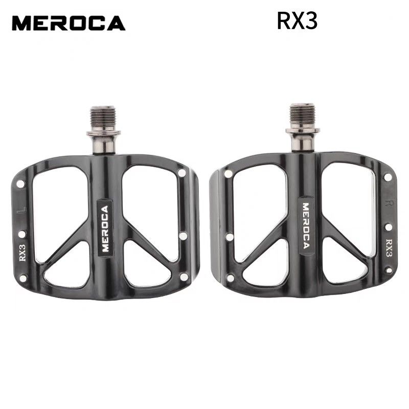 MEROCA RX 3 Aluminium Sealed Bearing Pedals Mountain Hybrid Road Bike Platform Lightweight Pedals