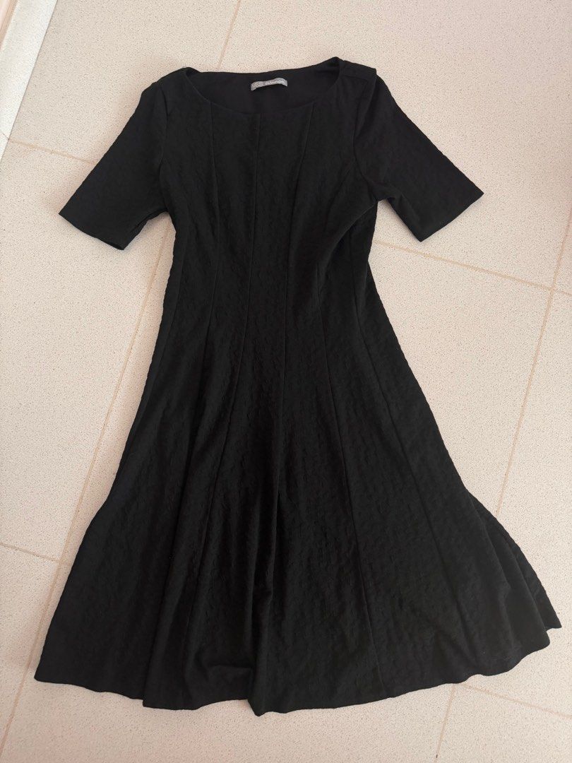 M&s ladies black dresses on sale