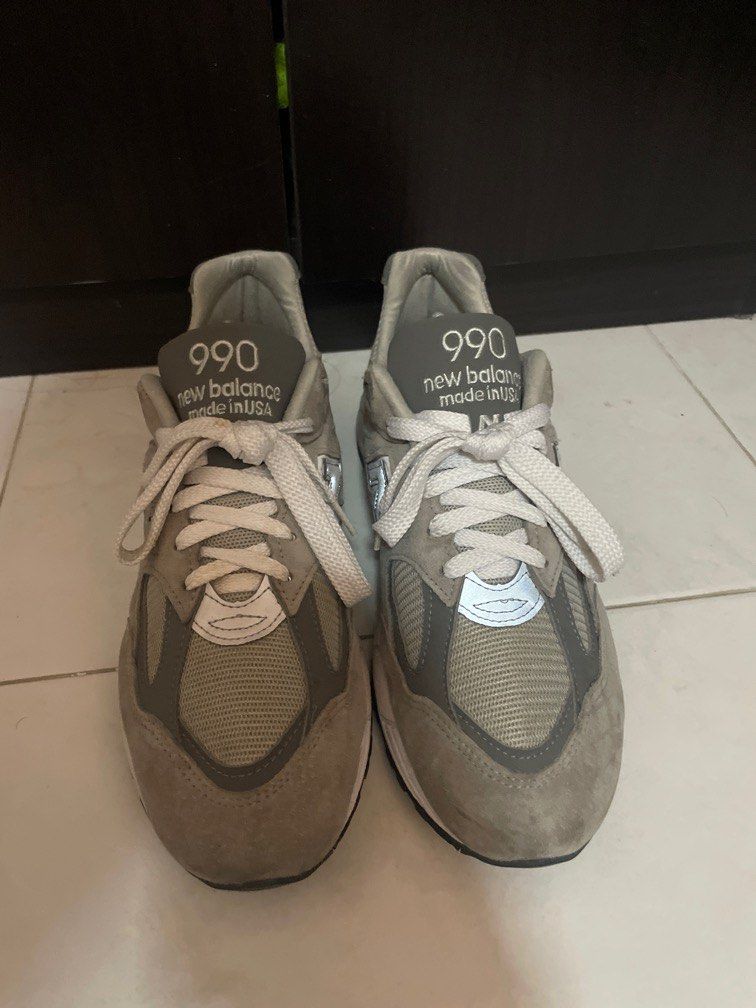 new balance 990v2 grey tan