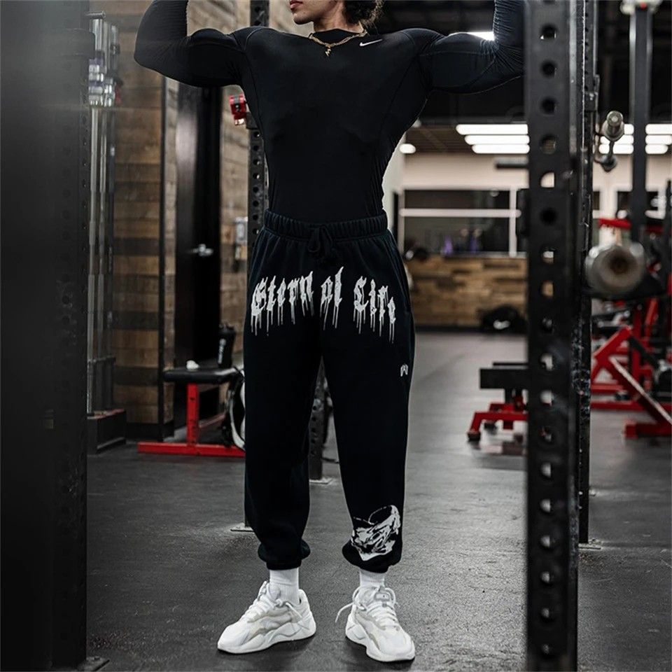 Mens gym joggers clearance