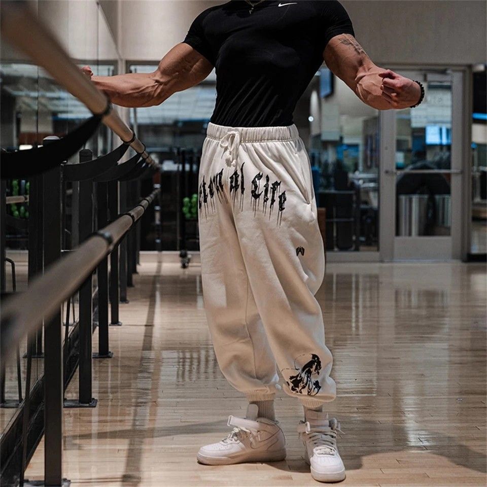 Gym joggers mens sale