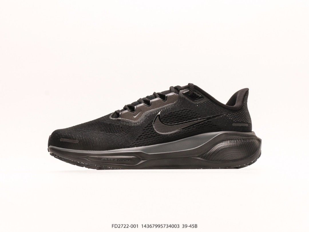 Nike triple black running shoes shop