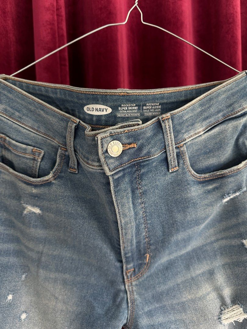 Old navy skiny pants, Fesyen Wanita, Pakaian Wanita, Bawahan di