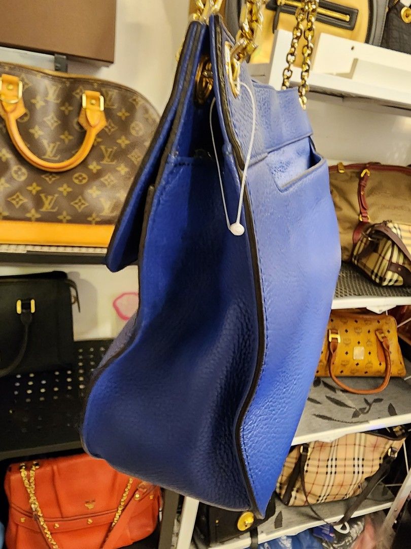 Royal blue mcm bag hotsell