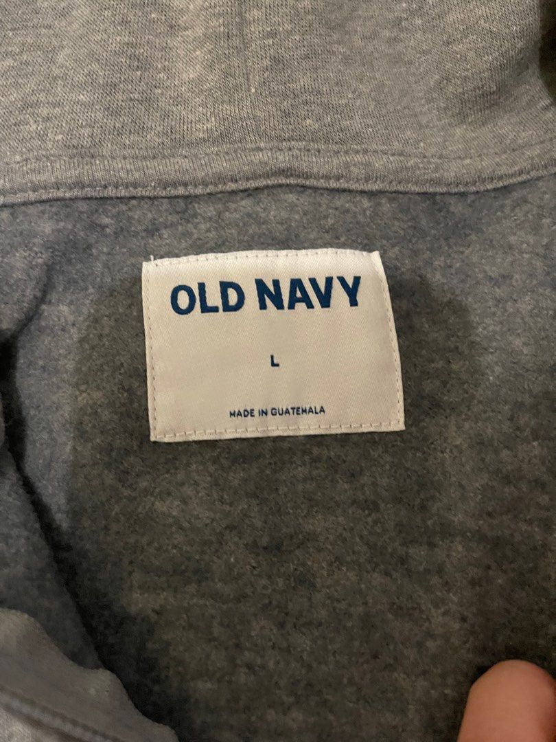 Old Navy Hoodie (Category: Coats, Jackets and Outerwear) located in Makati City. Submitted by ancsc (Listing ID 1311110959, Image 2). Description: BNWOT RFS: Decluttering Size: L .