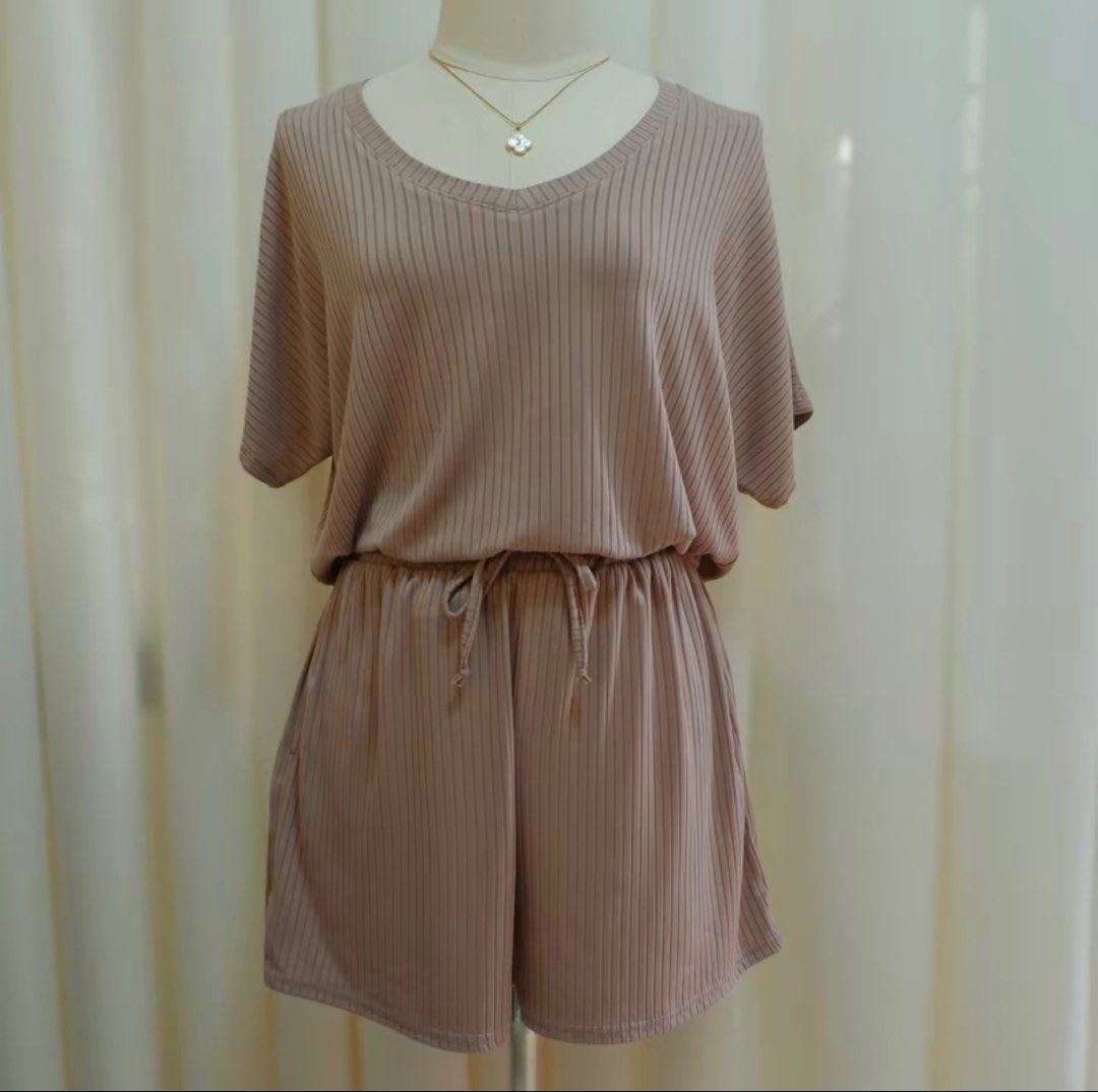 Plus Size Terno - Vneck - Choco (Category: Sets or Coordinates) located in Mandaluyong City. Submitted by jelay_preloved (Listing ID 1311087085, Image 3). Description: ✿ Reason for selling: Received wrong color ✿ 100% new ✿ Fits medium to 2XL ✿ Shipping not included ✿ J&T | lalamove.