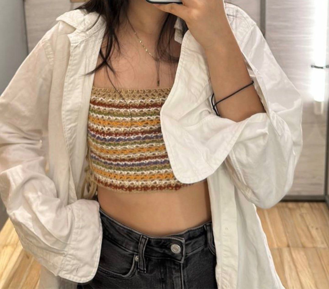 Pull Bear crochet top