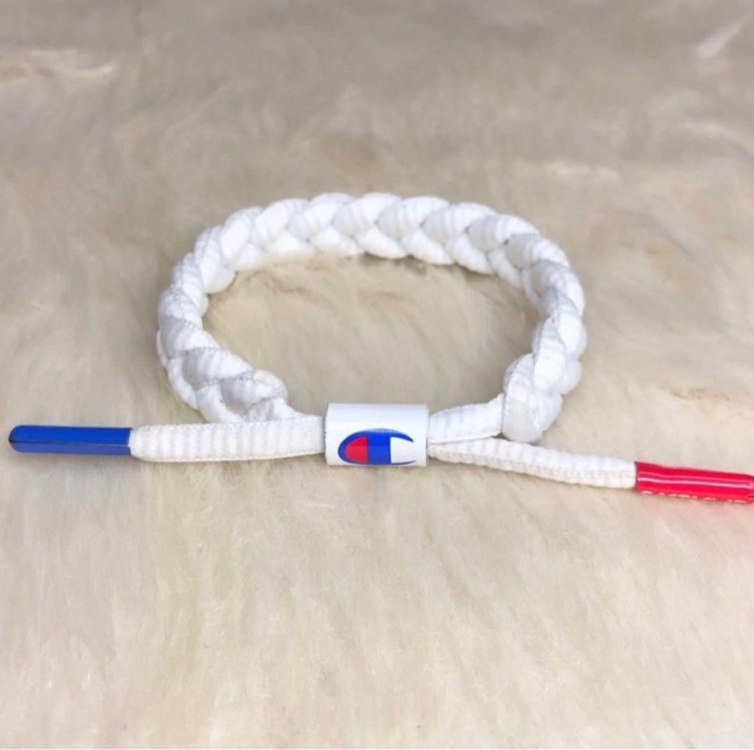 Rastaclat x Champion White Bracelet Women s Fashion Jewelry Organizers Bracelets on Carousell
