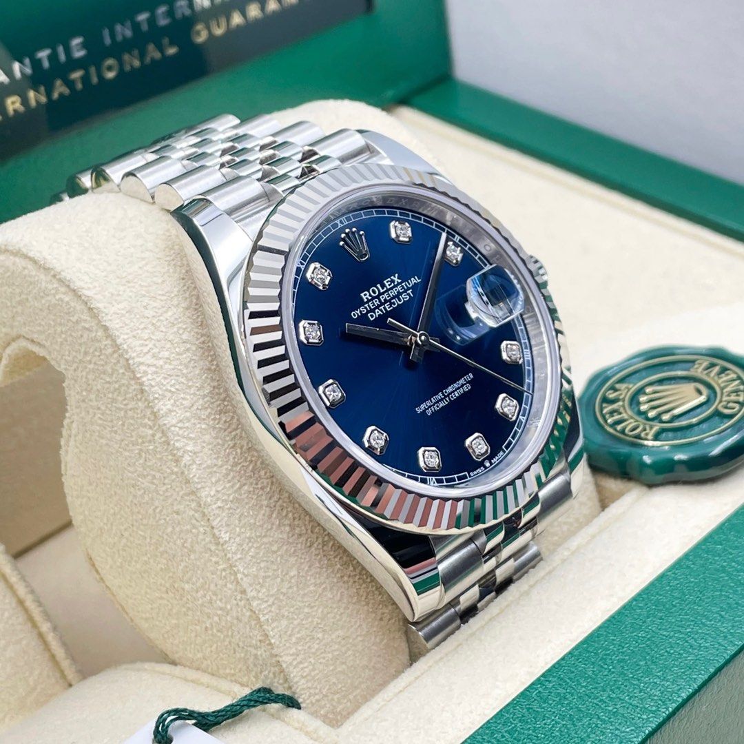 Rolex dj41 blue online