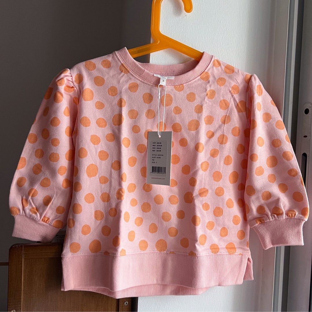 RRP$40 Seed Heritage girl polka dot BNWT brand new with