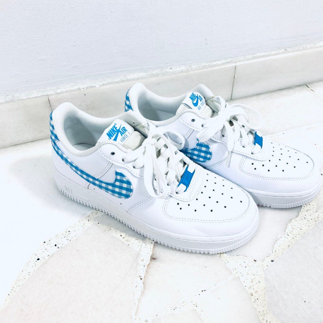 gingham nike af1