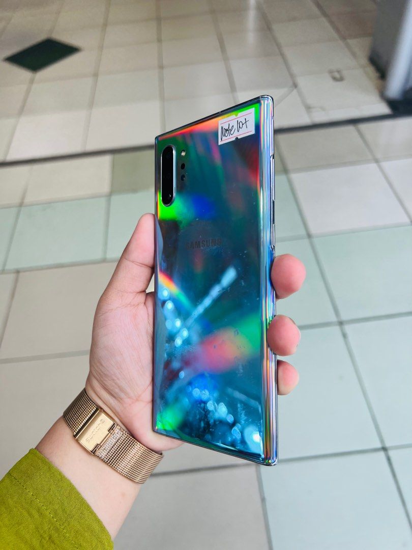 Samsung Note 10+ 256gb dualsim (Category: Samsung) located in San Juan City. Submitted by javedsgadgetshop (Listing ID 1311147518, Image 2). Description: OPEN FOR INSTALLMENT VIA CREDIT CARD/GGIVES/SPAY/BILLEASE & SWAP/TRADE-IN! WE BUY AND SELL ( ANYKINDS OF UNIT BINIBILI PO NAMIN)! PTPA : Padelete po f bawal Read ❗️Onhand ‼️ Samsung Note 10+ •256gb •NTC Variant •Good batt health •Factory Unlock •95% Smoothness •No hidden issue | No Repaired •100