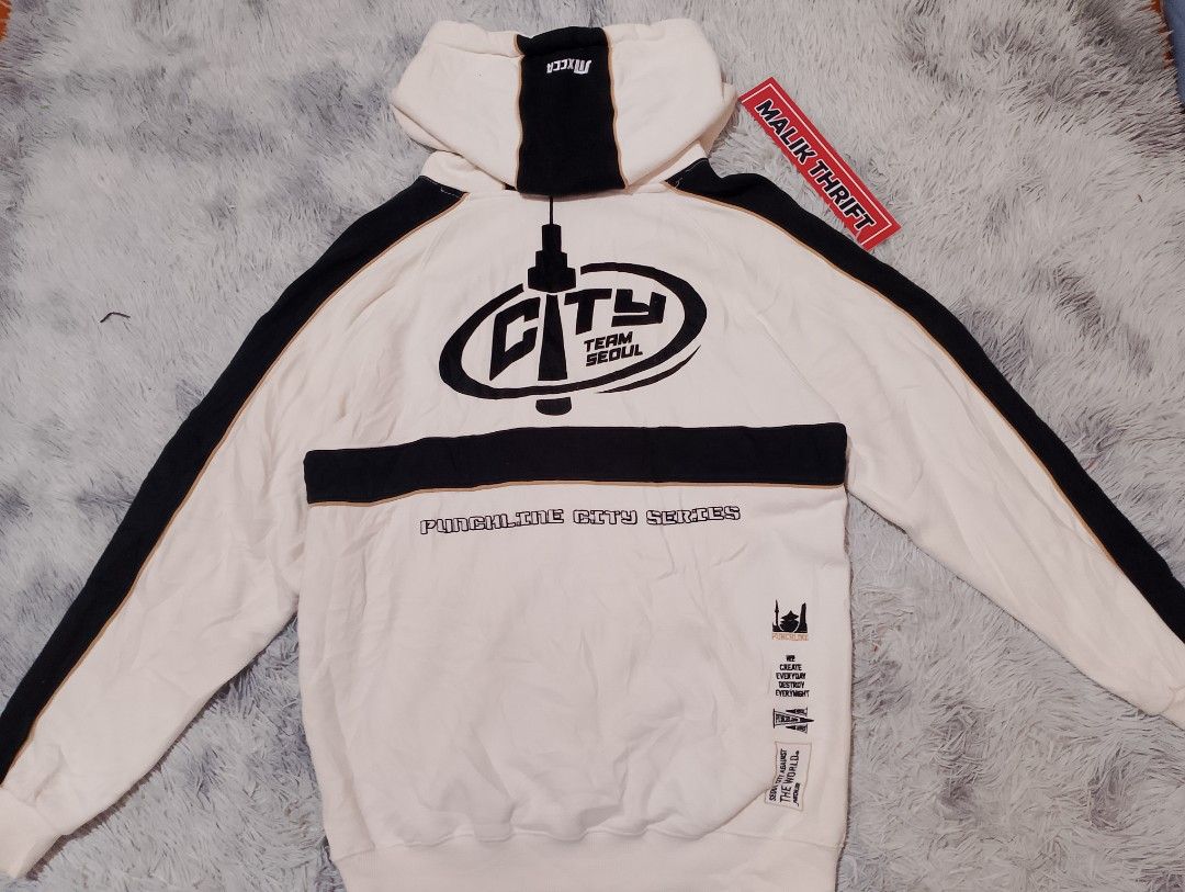 [ PUNCHLINE]★24FW★韓国人気★FRIENDLY HOODIE 韓国 PUNCHLINE(パンチライン) パーカー・フーディ(メンズ