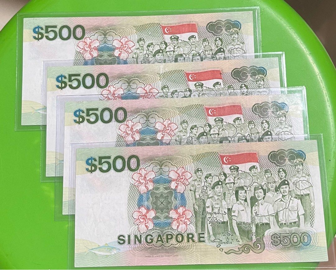 Singapore Ship Series Notes 500$, Hobbies & Toys, Memorabilia &  Collectibles, Currency on Carousell