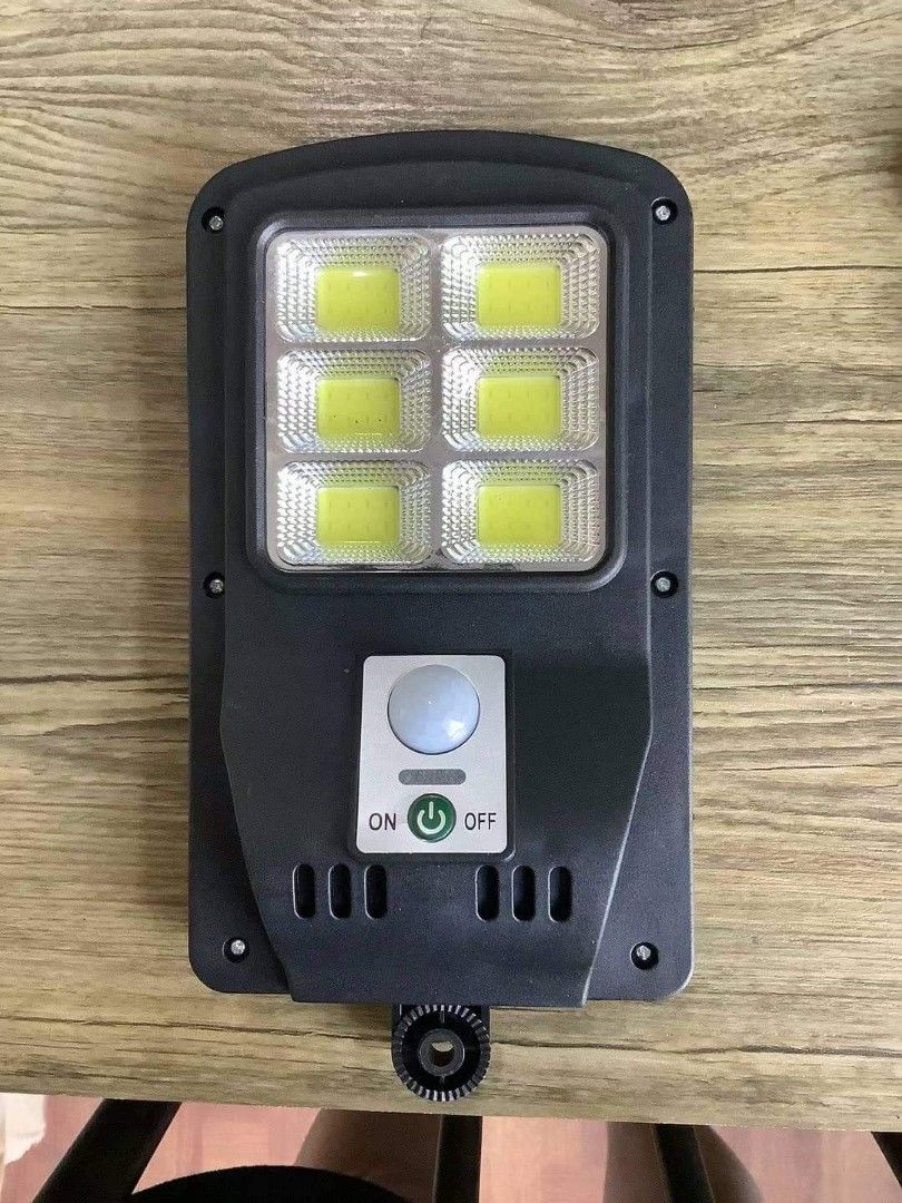 SOLAR SENSOR STREET LIGHT (Category: Electrical, Adaptors & Sockets) located in Quezon City. Submitted by fconnie15407950 (Listing ID 1311058214, Image 2). Description: .