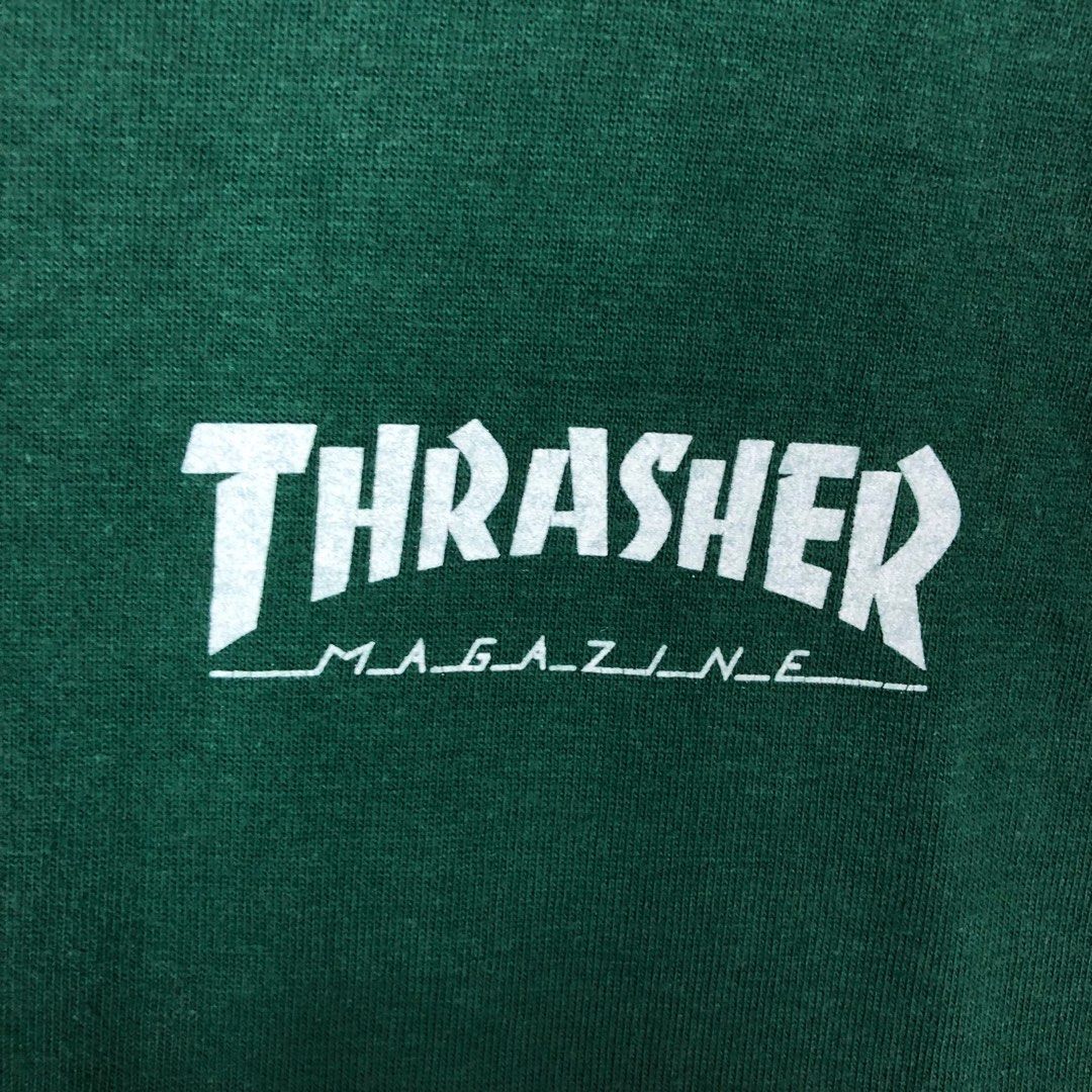 Thrasher Rare Design Backprint Men s Fashion Tops Sets Tshirts Polo Shirts on Carousell