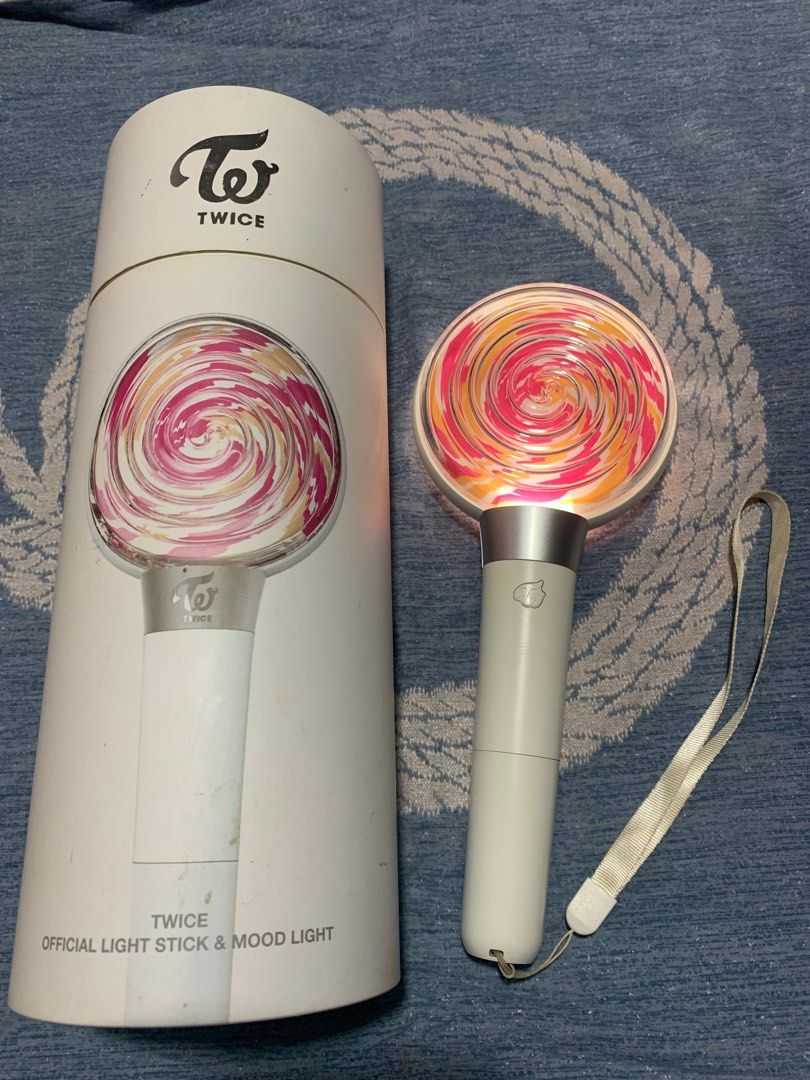 Twice Lightstick (Category: K-Wave Merchandise) located in Muntinlupa City. Submitted by waynowel (Listing ID 1311106538, Image 1). Description: twice ph candy bong z with dahyun pc - 1500 candy bong version 1 - 1000 2 for 2300 ⁃onhand ⁃both can connect sa official app ⁃working fine ⁃mop: gcash ⁃mod: ggx / lalamove / jnt .