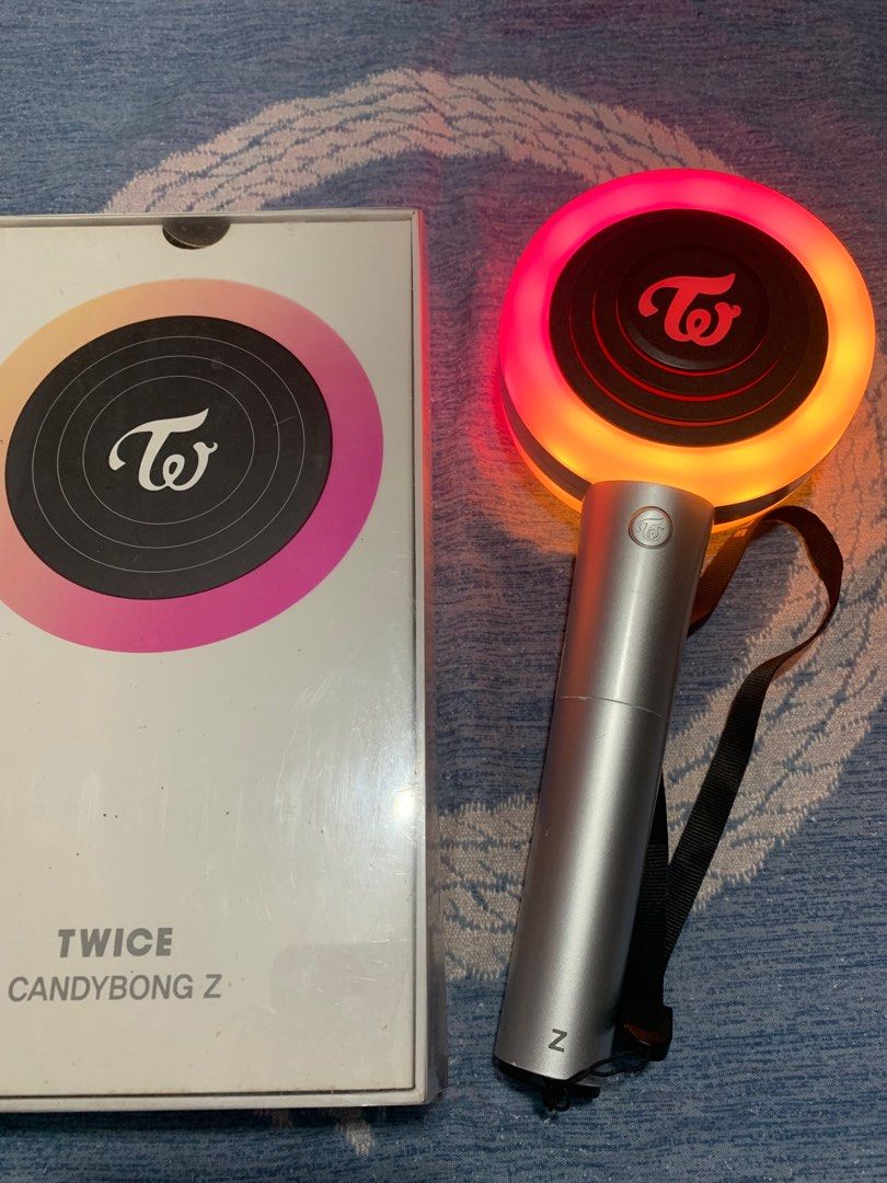 Twice Lightstick (Category: K-Wave Merchandise) located in Muntinlupa City. Submitted by waynowel (Listing ID 1311106538, Image 2). Description: twice ph candy bong z with dahyun pc - 1500 candy bong version 1 - 1000 2 for 2300 ⁃onhand ⁃both can connect sa official app ⁃working fine ⁃mop: gcash ⁃mod: ggx / lalamove / jnt .