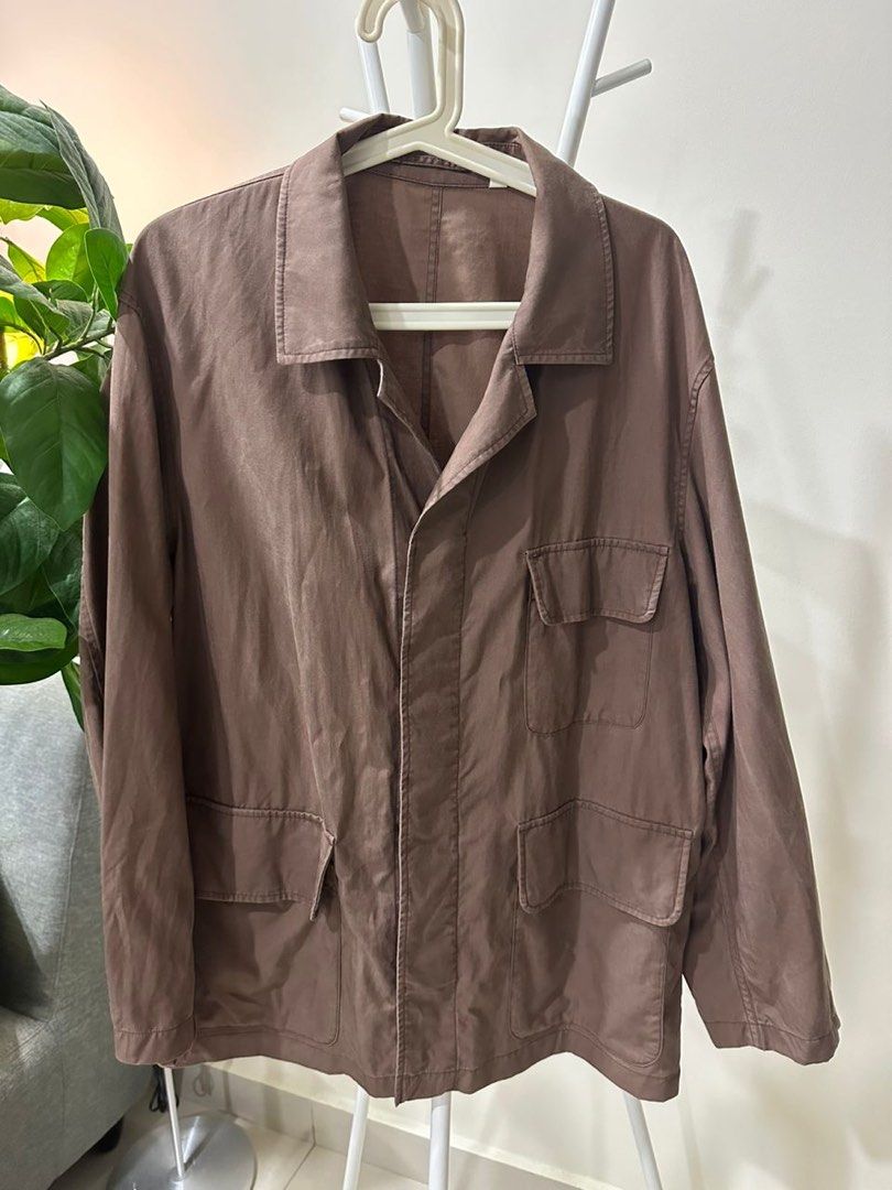 UNIQLO x U Hunting Jacket Men s Fashion Tops Sets Formal Shirts on Carousell
