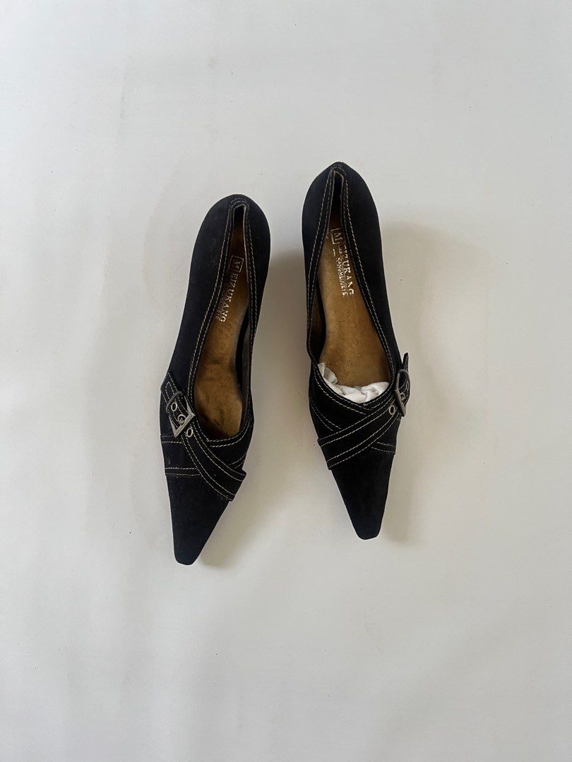Vintage black heels store