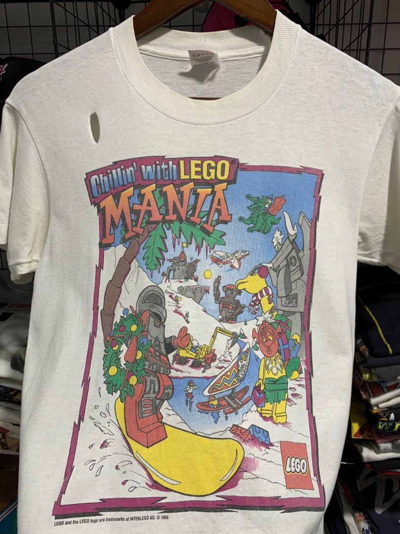 Vintage Lego Tshirt, Men's Fashion, Tops & Sets, Tshirts & Polo Shirts ...