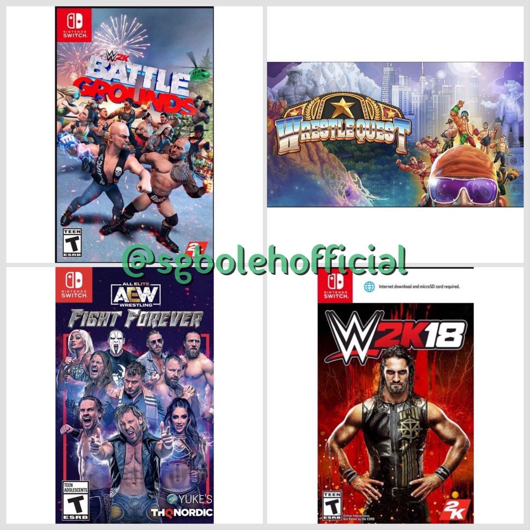 2k18 Switch Wwe Games Switch WWE 2K18 (Switch)