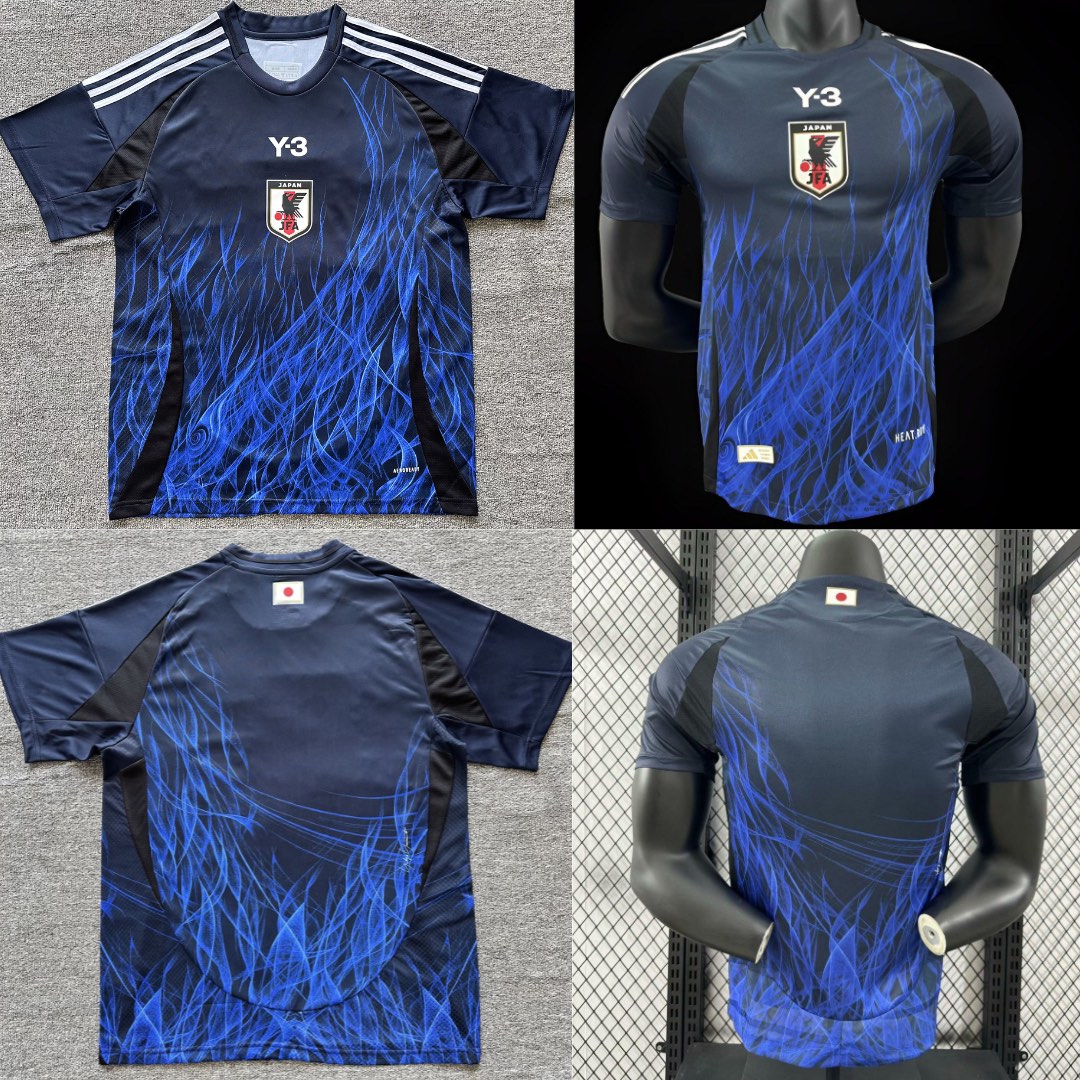 記念グッズ Y3 JAPAN NATIONAL JERSEY FOOTBALL TEAM Y3 Japan National Team Football Jersey, Men's Fashion, Activewear