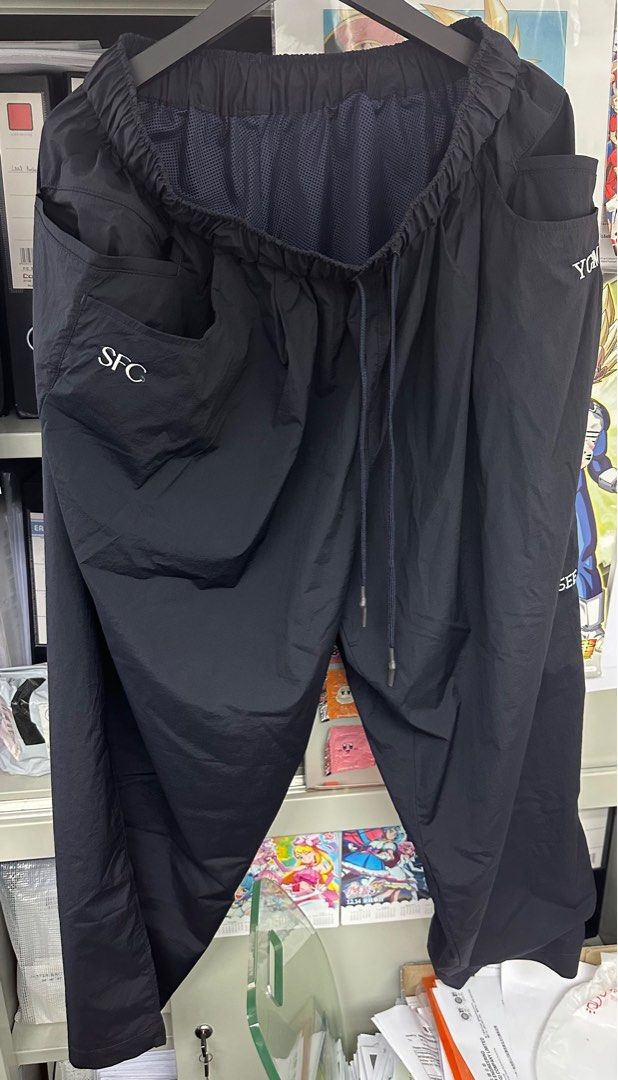 YGM × SEESEE × S.F.C BAGGY NYLON PT, 男裝, 褲＆半截裙, 長褲- Carousell