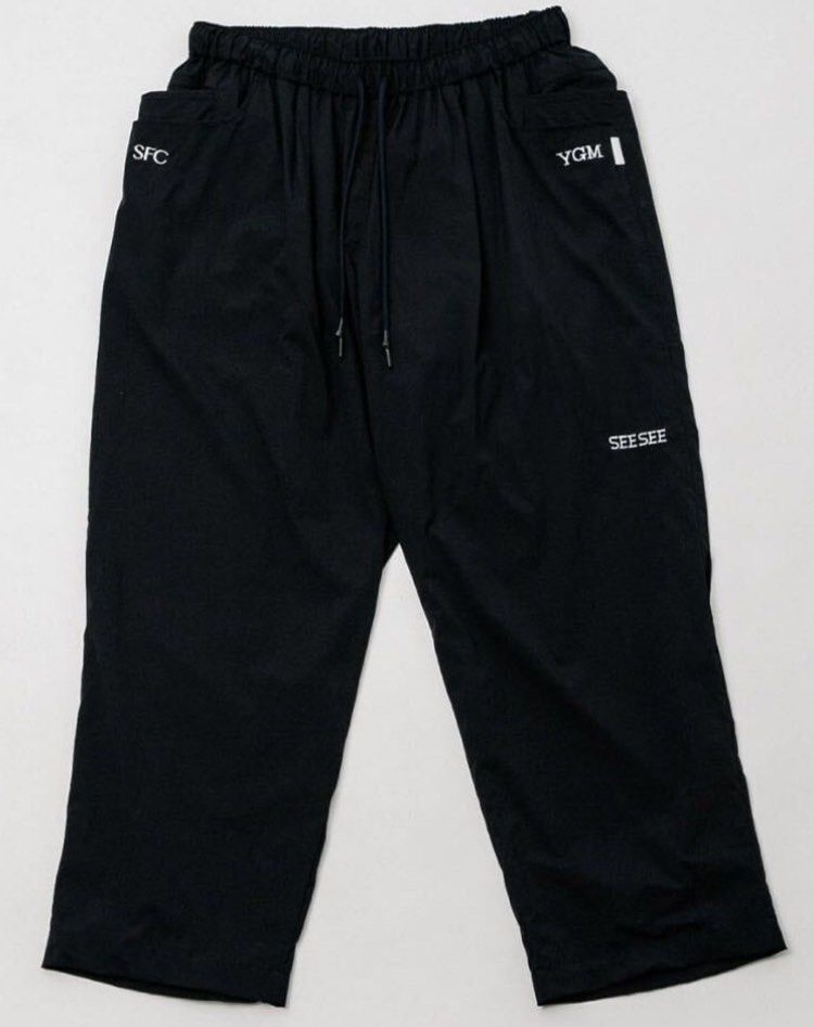 YGM × SEESEE × S.F.C BAGGY NYLON PT, 男裝, 褲＆半截裙, 長褲- Carousell