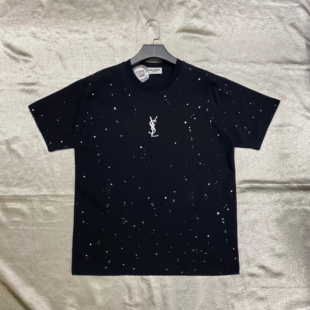 YSL T Shirt Fesyen Pria Pakaian Atasan di Carousell