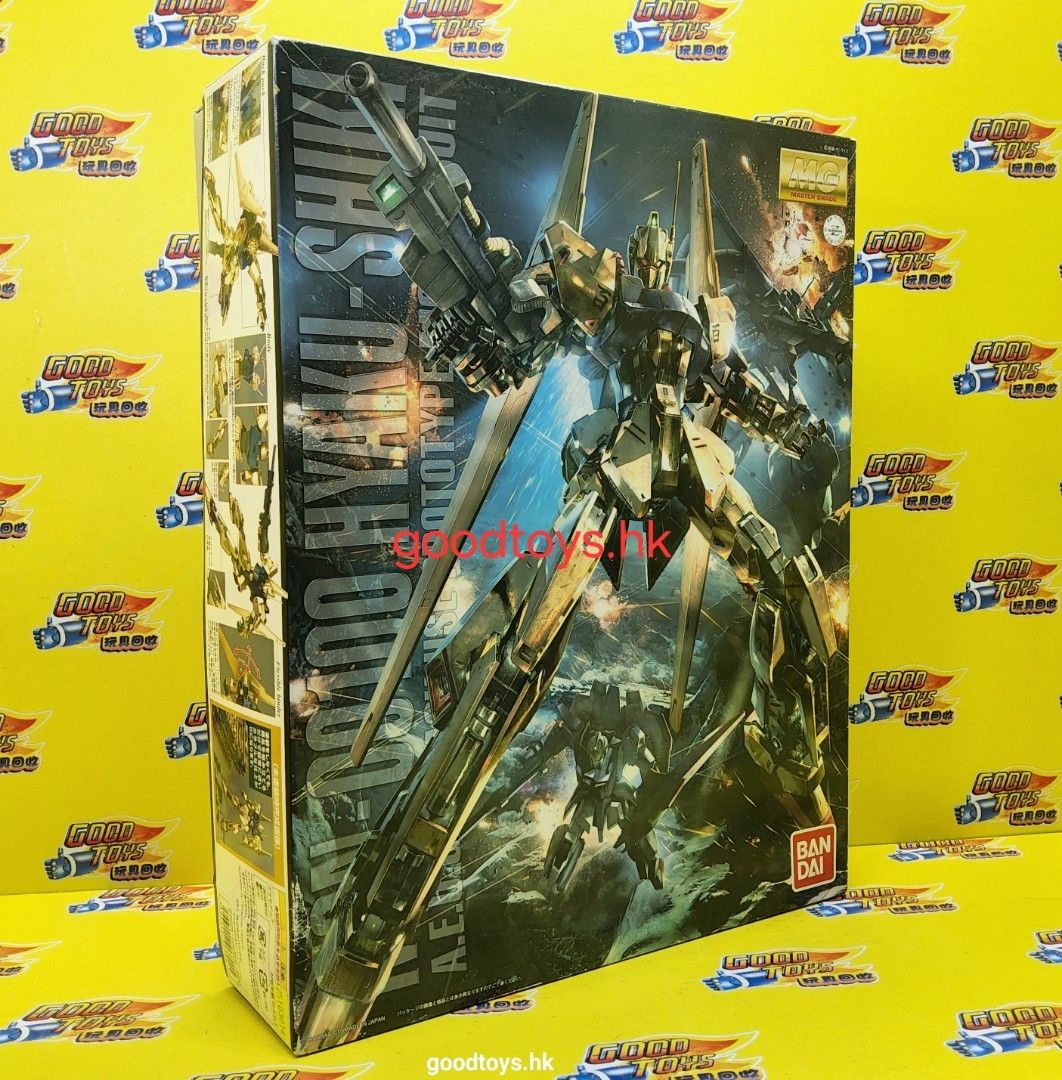 全新未砌BANDAI 高達GUNDAM Z 1/100 MG 模型MSN-00100 HYAKU-SHIKI 百