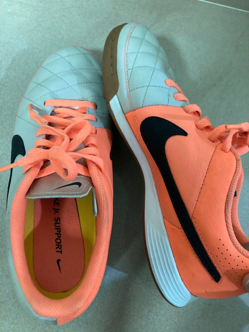 nike jr support football boots