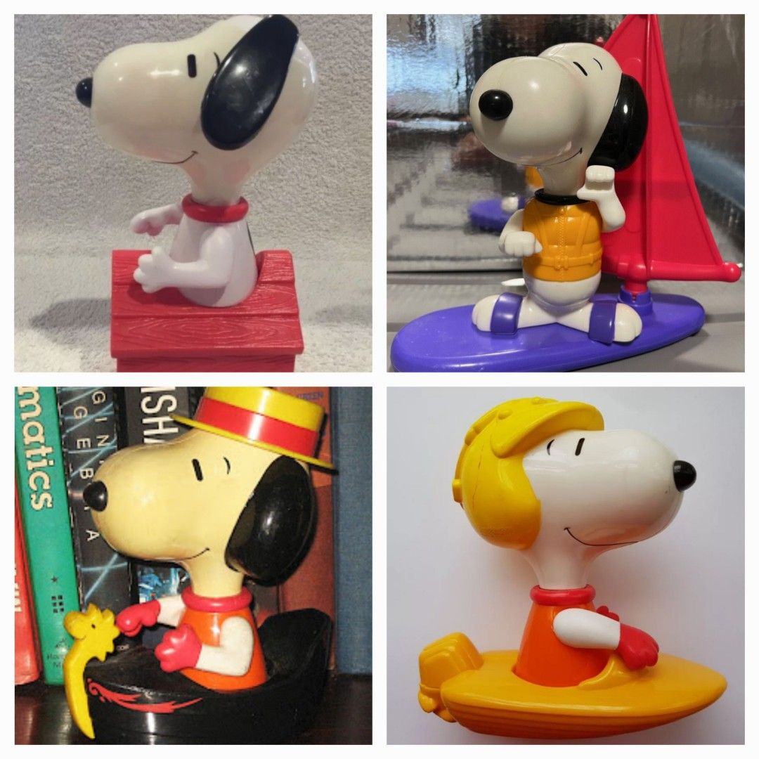 ❤️ [4PCS SET] MCDONALD'S Australia 2004 Happy Meal XL Toys